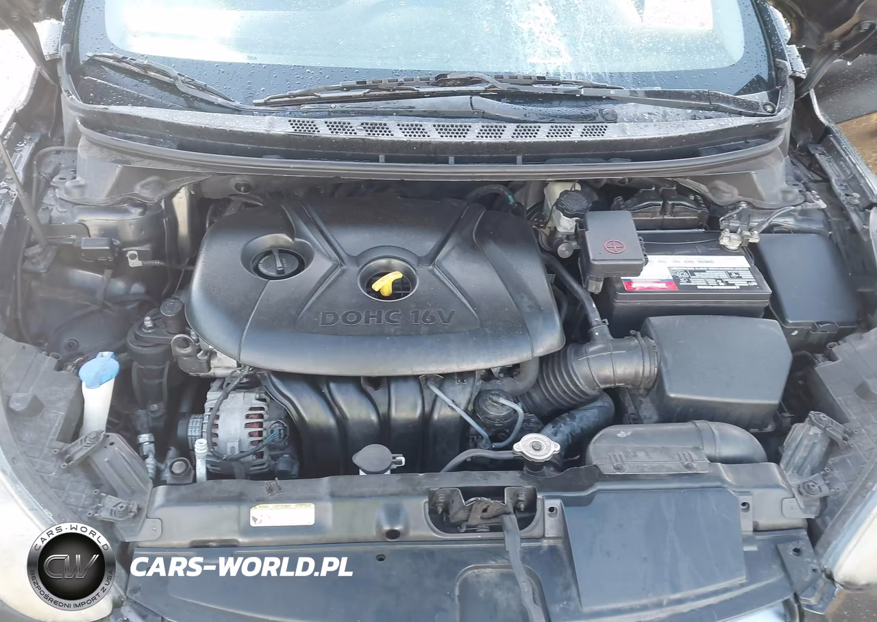 2013 Hyundai Elantra Gls VIN:5NPDH4AE3DH186296 - 10