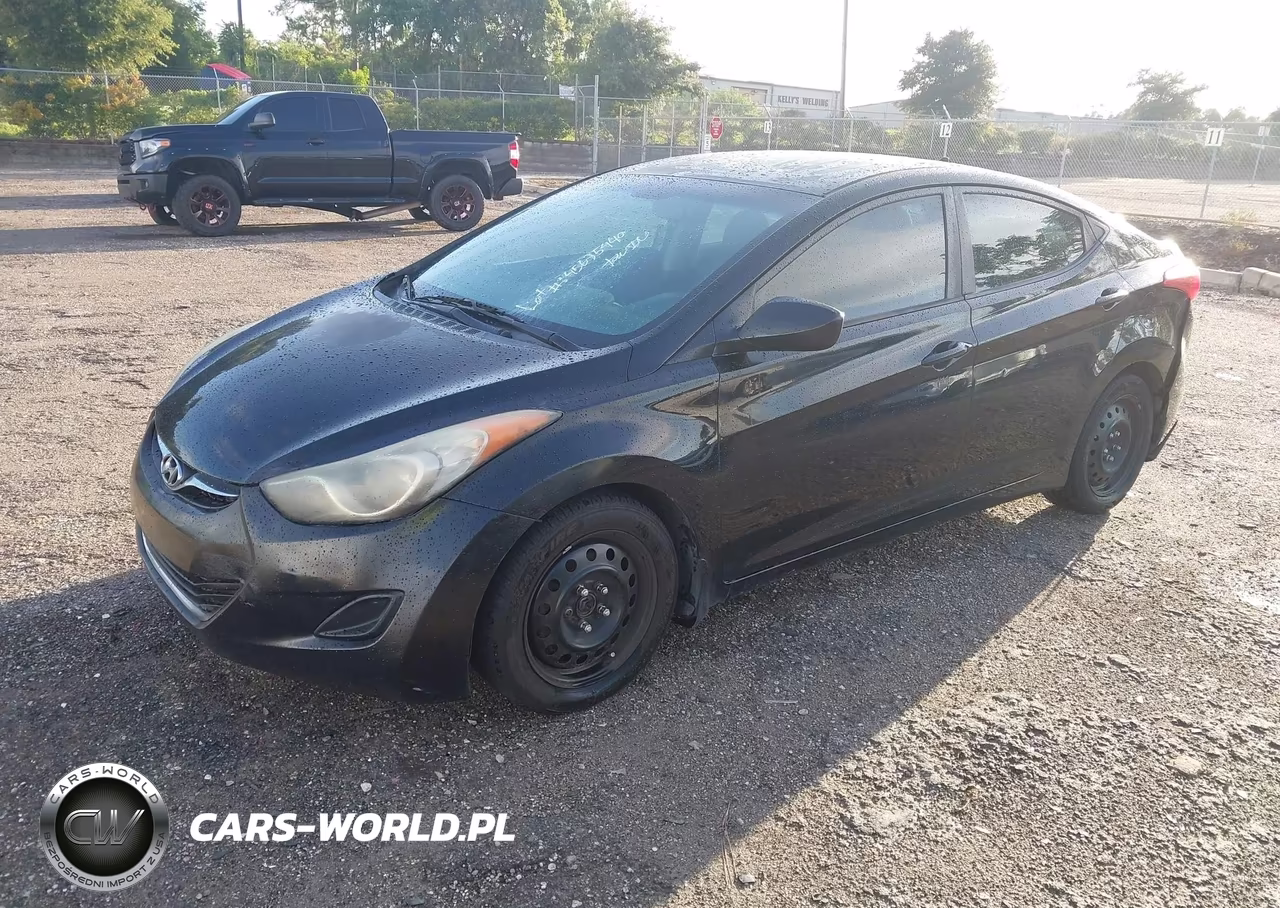 2013 Hyundai Elantra Gls VIN:5NPDH4AE3DH186296 - 2