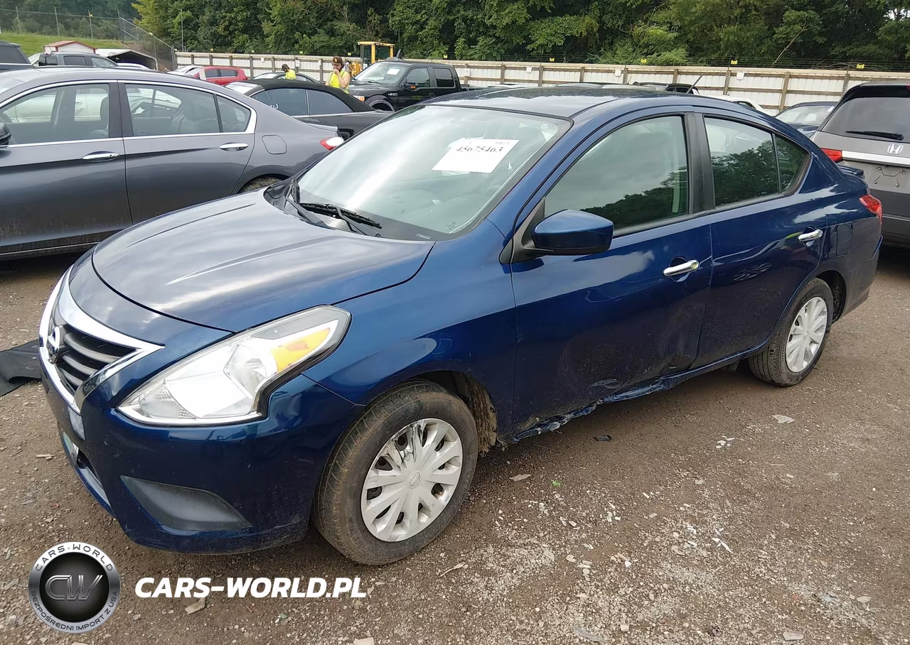 2019 Nissan Versa 1.6 Sv VIN:3N1CN7AP0KL851789 - 2