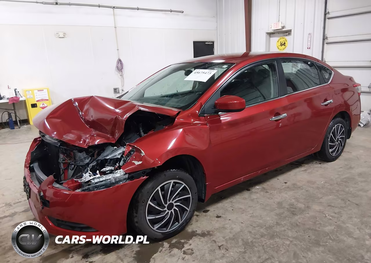 2014 Nissan Sentra Sv VIN:3N1AB7AP6EY322077 - 2