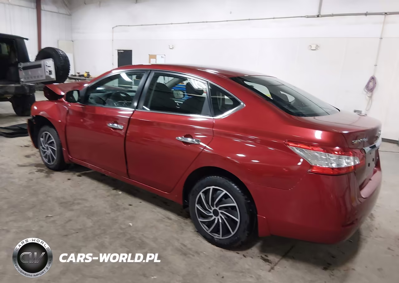 2014 Nissan Sentra Sv VIN:3N1AB7AP6EY322077 - 3