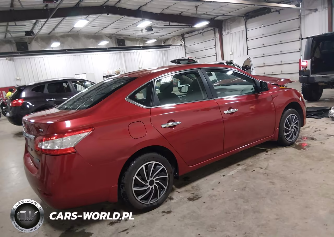 2014 Nissan Sentra Sv VIN:3N1AB7AP6EY322077 - 4