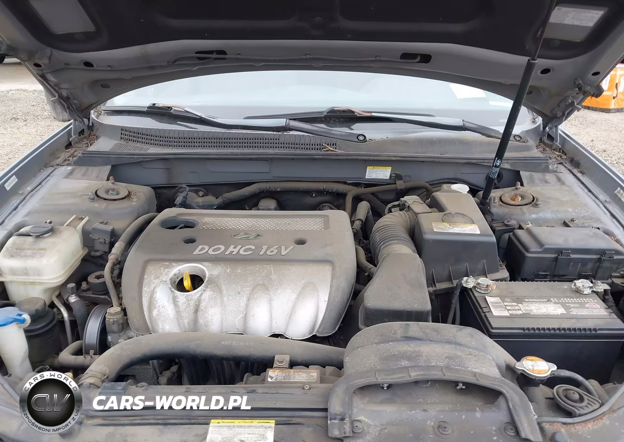 2008 Hyundai Sonata Gls VIN:5NPET46C68H306866 - 10