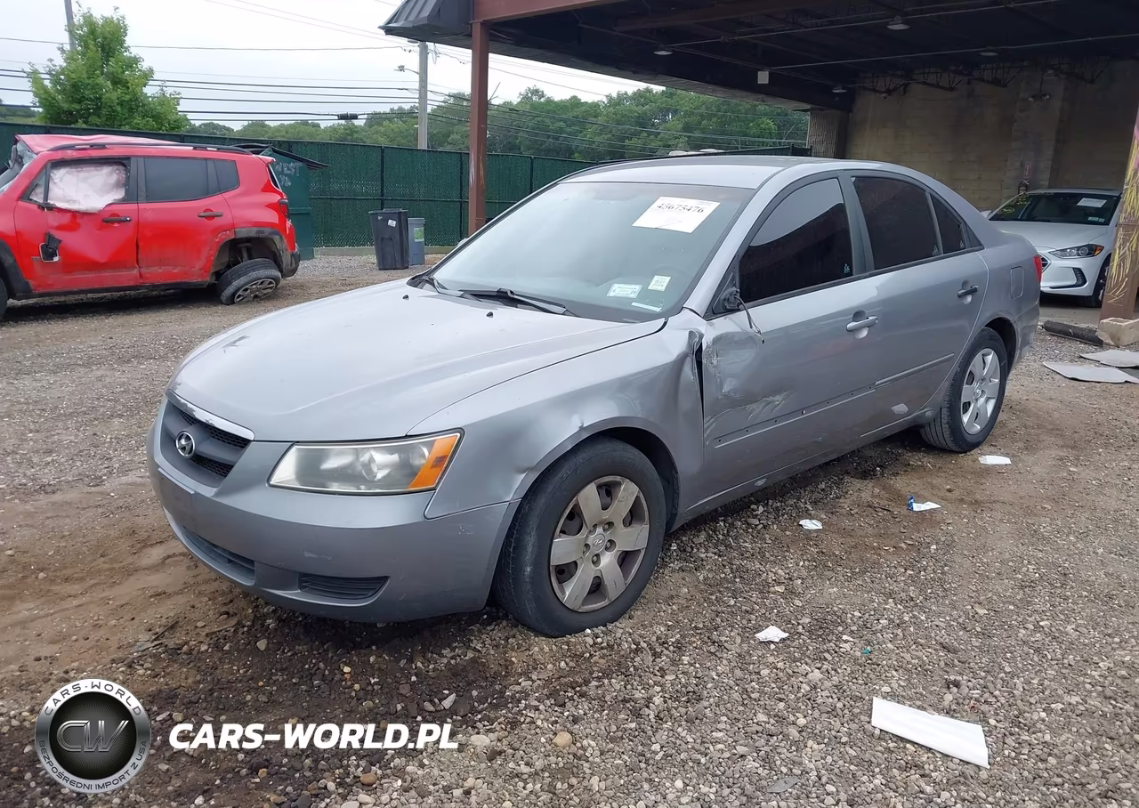 2008 Hyundai Sonata Gls VIN:5NPET46C68H306866 - 2