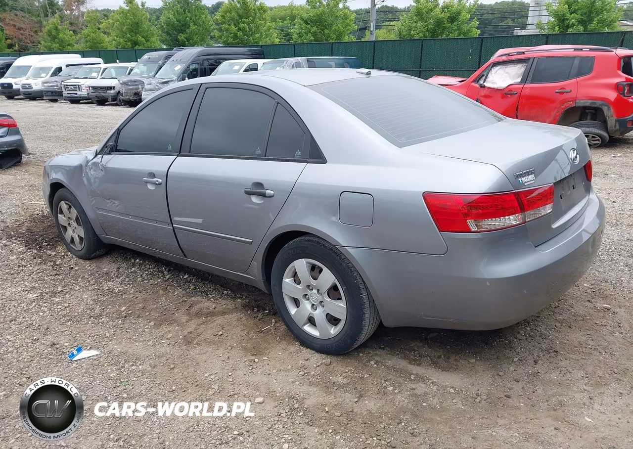 2008 Hyundai Sonata Gls VIN:5NPET46C68H306866 - 3