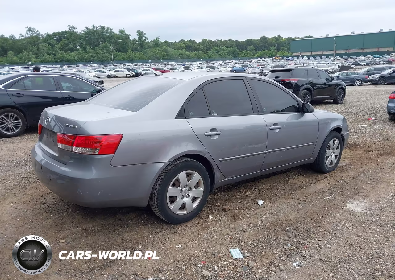 2008 Hyundai Sonata Gls VIN:5NPET46C68H306866 - 4