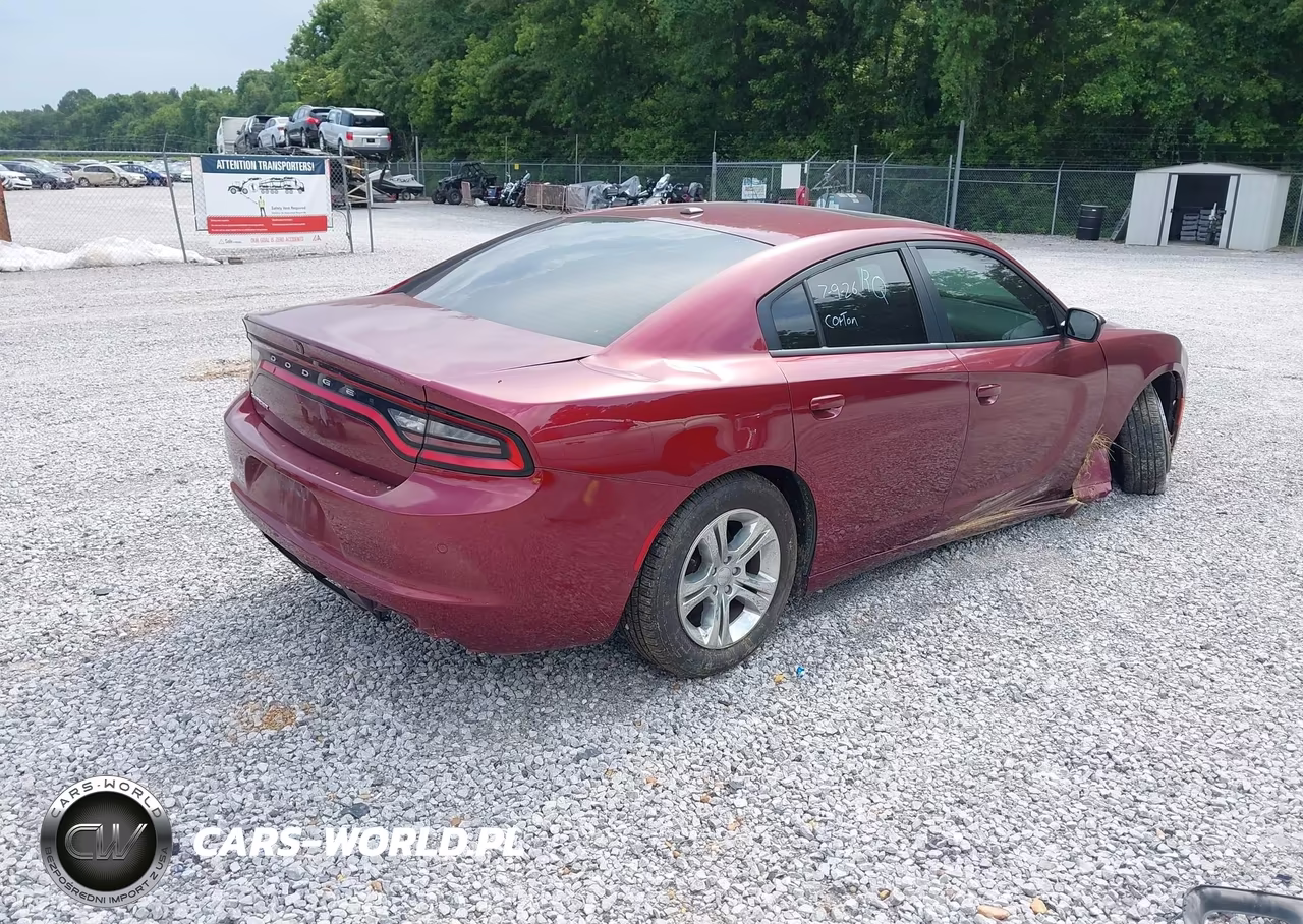 2019 Dodge Charger Sxt Rwd VIN:2C3CDXBG0KH636604 - 4