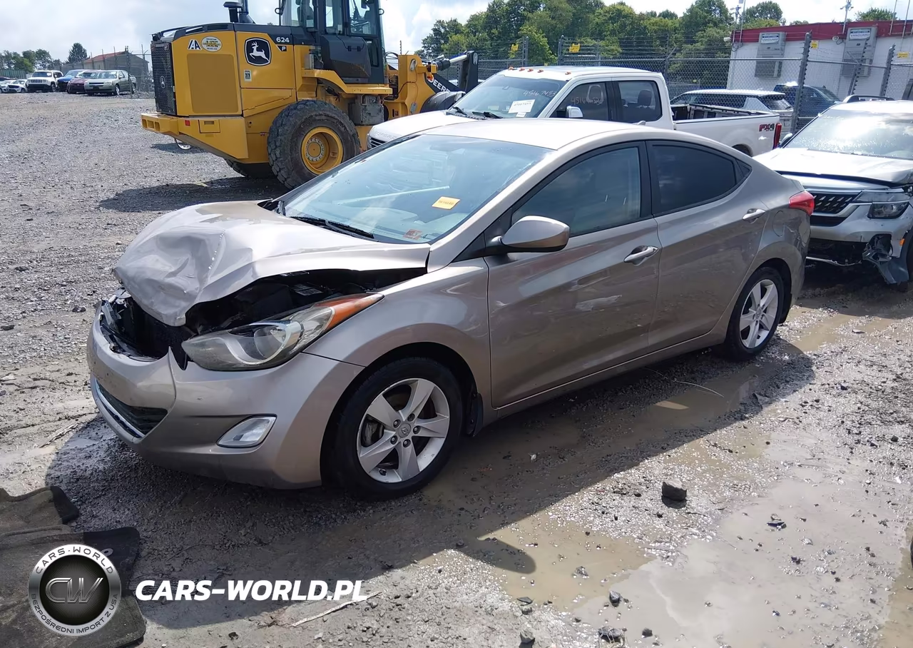 2013 Hyundai Elantra Gls VIN:5NPDH4AE8DH328402 - 2