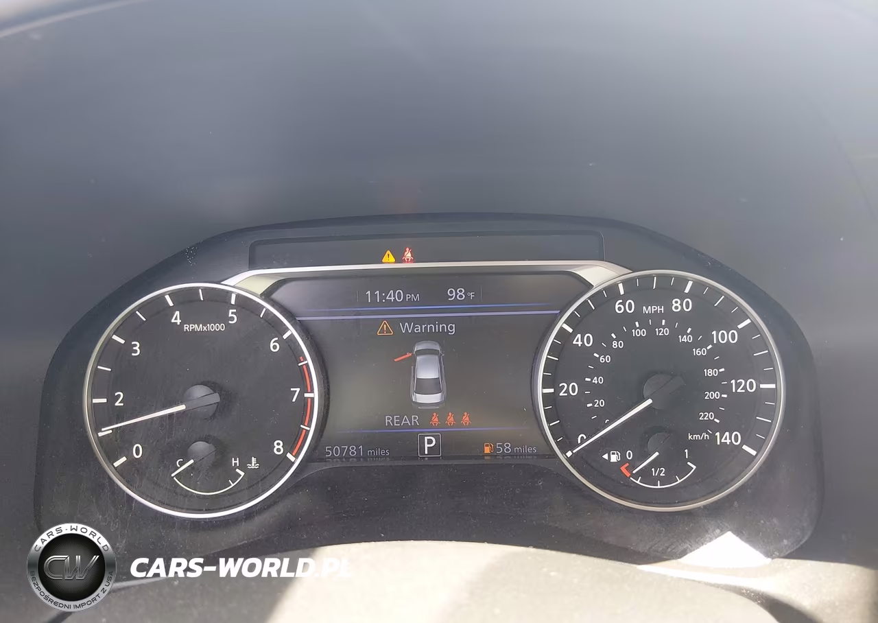 2025 Nissan Altima Sr Fwd VIN:1N4BL4CV1SN310670 - 7