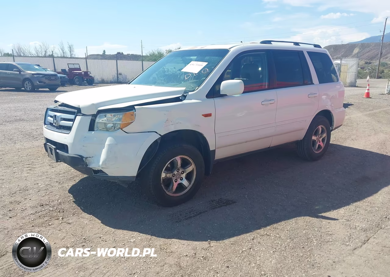 2008 Honda Pilot Ex-L VIN:5FNYF18588B030190 - 2