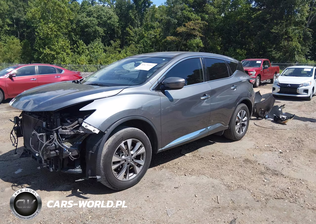 2017 Nissan Murano S VIN:5N1AZ2MG6HN156387 - 2