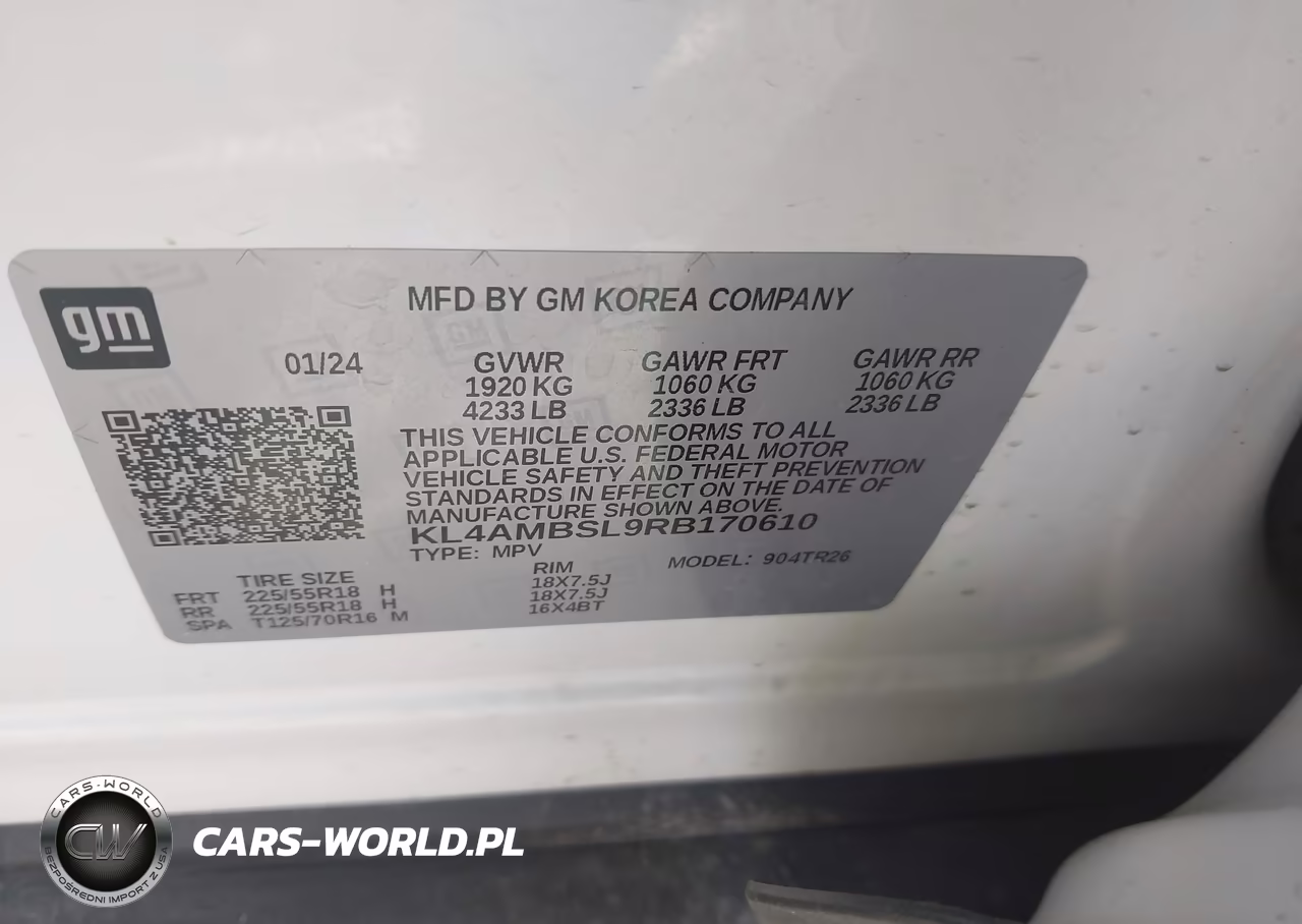 2024 Buick Encore Gx Preferred Fwd VIN:KL4AMBSL9RB170610 - 9