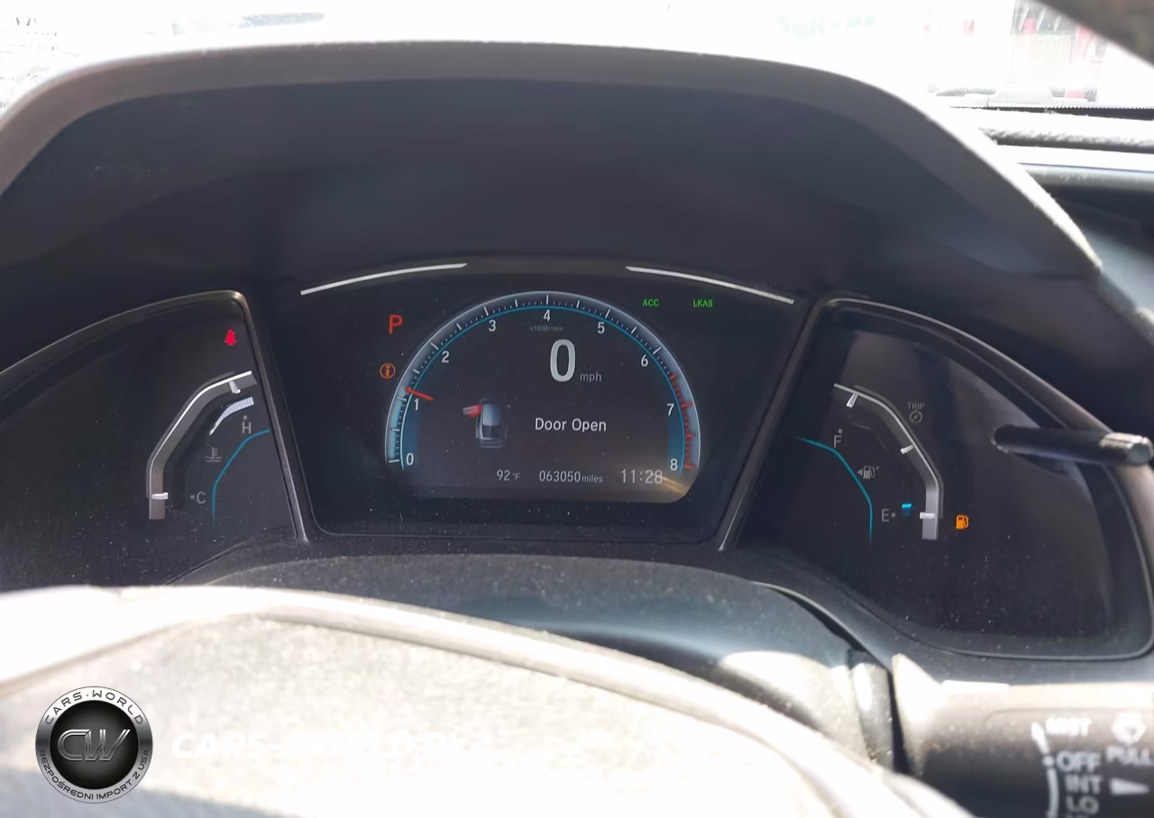 2020 Honda Civic Ex VIN:SHHFK7H63LU206858 - 7