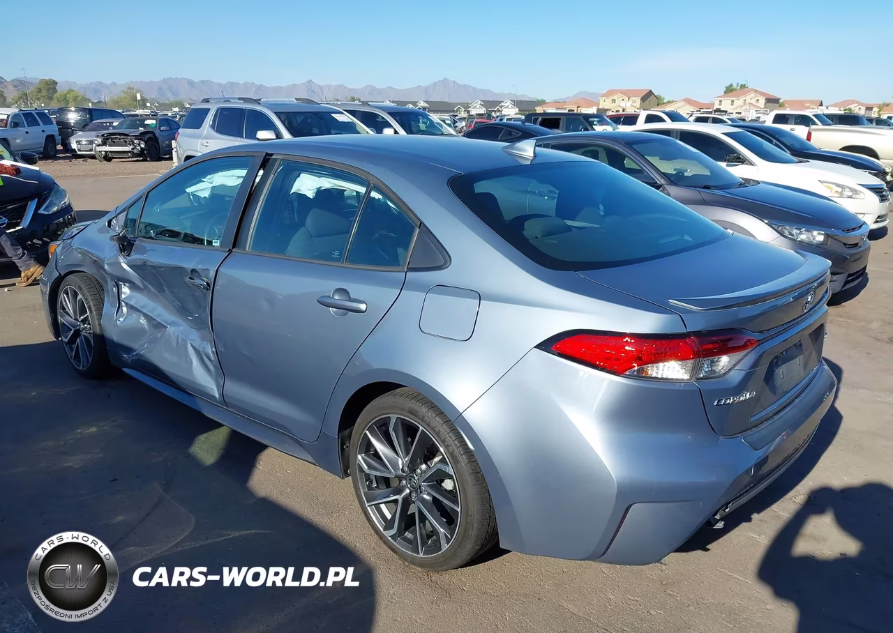 2020 Toyota Corolla Se VIN:5YFS4RCE7LP014738 - 3
