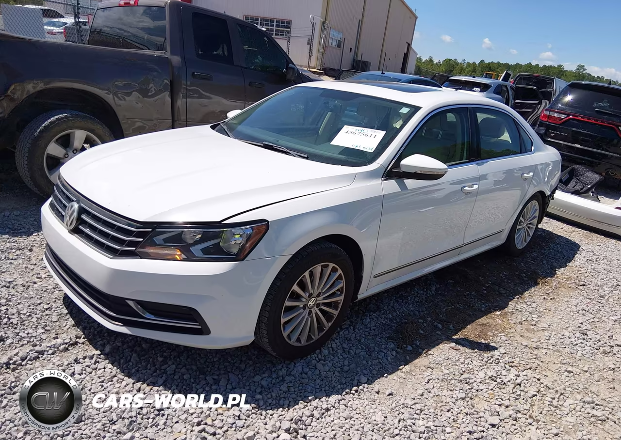 2017 Volkswagen Passat 1.8T Se VIN:1VWBT7A36HC039958 - 2