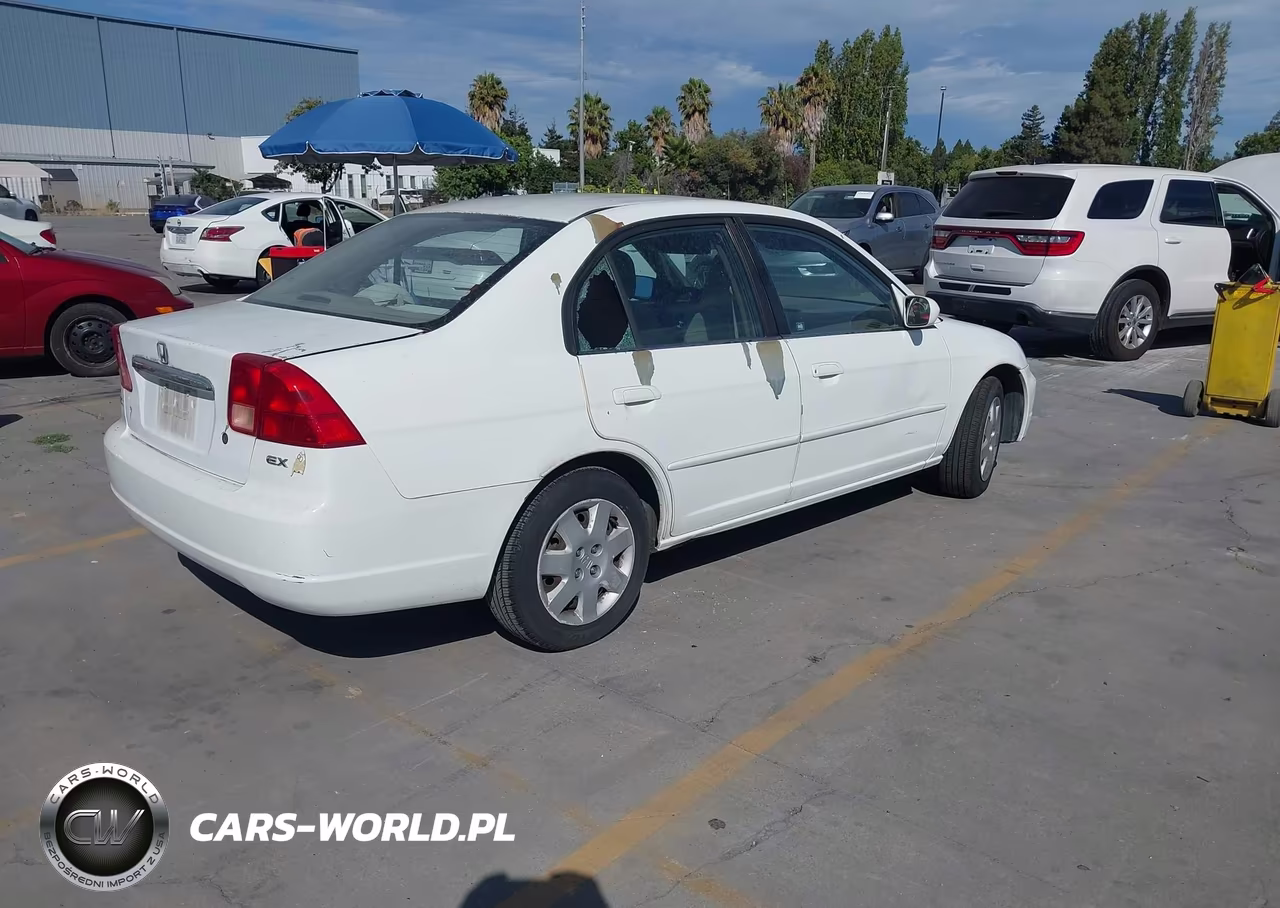 2002 Honda Civic Ex VIN:2HGES26702H561038 - 4