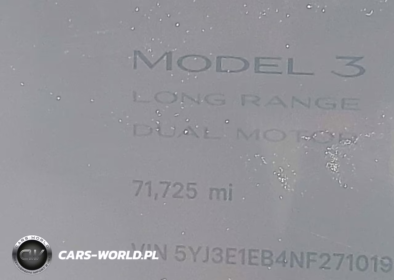 2022 Tesla Model 3 Long Range Dual Motor All-Wheel Drive VIN:5YJ3E1EB4NF271019 - 16