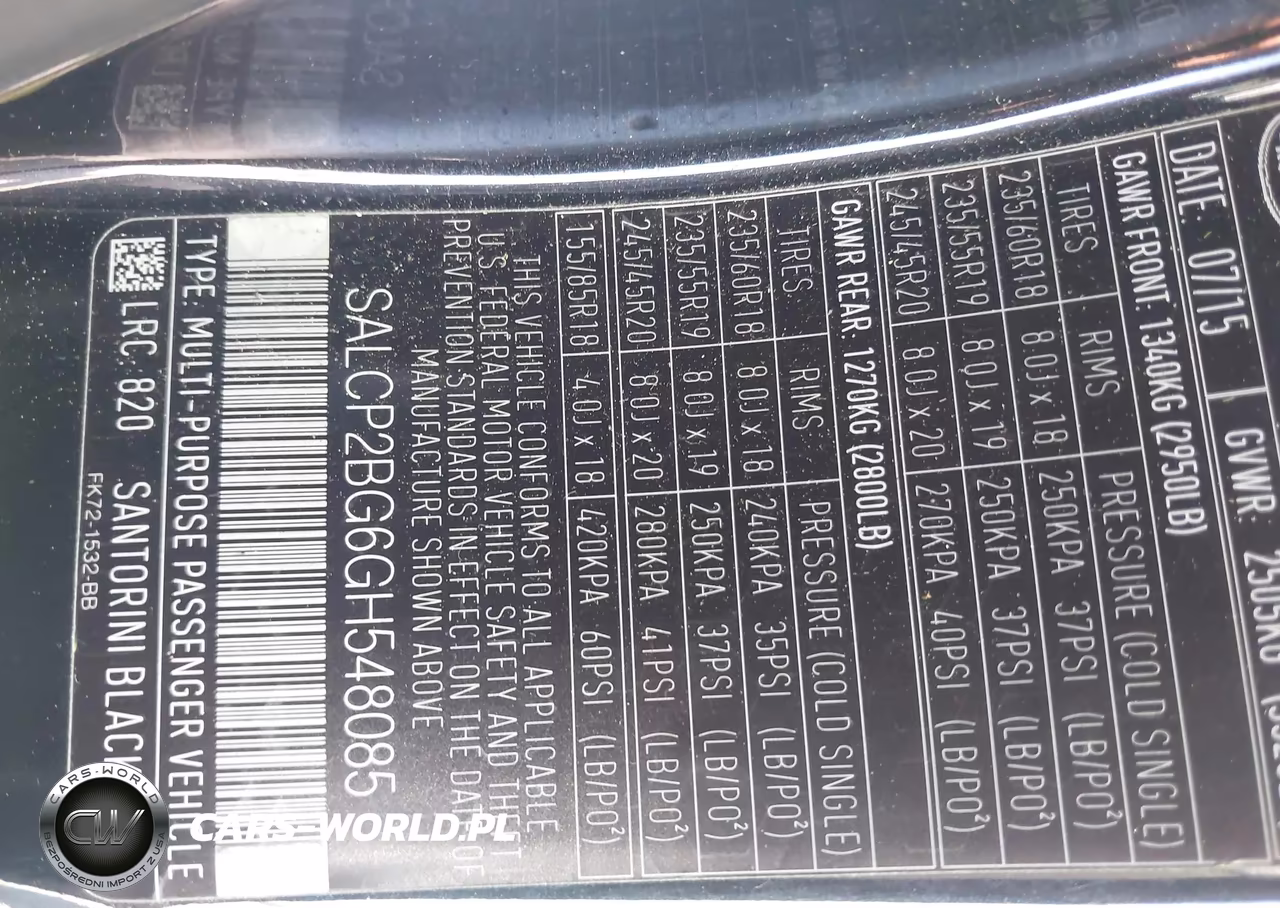 2016 Land Rover Discovery Sport Se VIN:SALCP2BG6GH548085 - 9