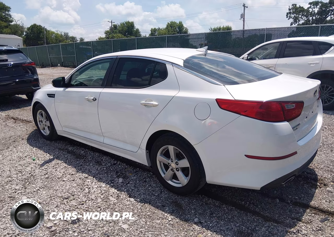 2015 Kia Optima Lx VIN:KNAGM4A75F5590632 - 3