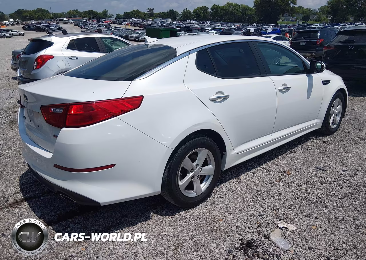 2015 Kia Optima Lx VIN:KNAGM4A75F5590632 - 4