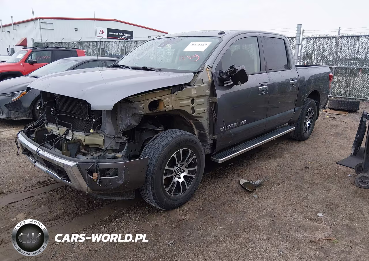 2020 Nissan Titan Sv 4X4 VIN:1N6AA1ED9LN509141 - 2