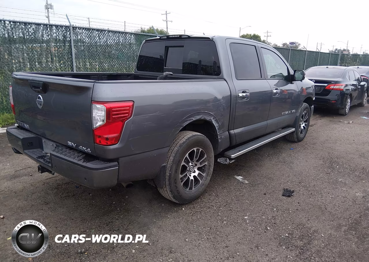 2020 Nissan Titan Sv 4X4 VIN:1N6AA1ED9LN509141 - 4