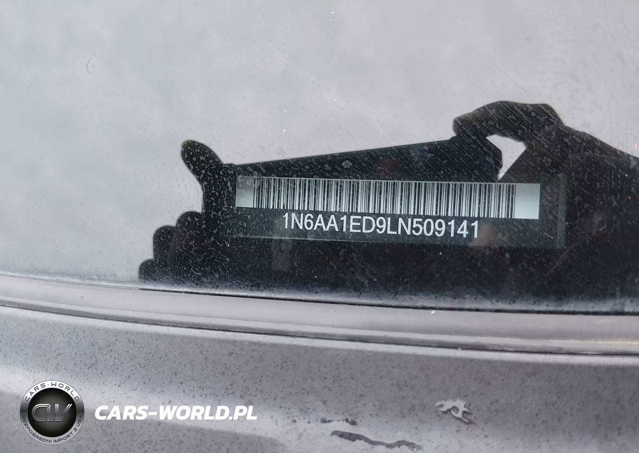 2020 Nissan Titan Sv 4X4 VIN:1N6AA1ED9LN509141 - 9