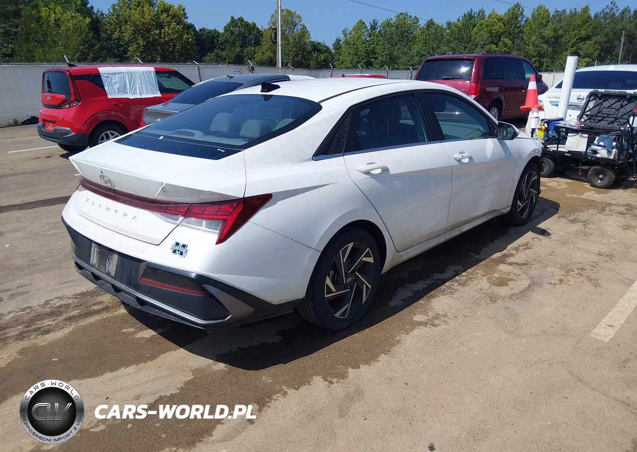2024 Hyundai Elantra Sel VIN:KMHLS4DG2RU824931 - 4