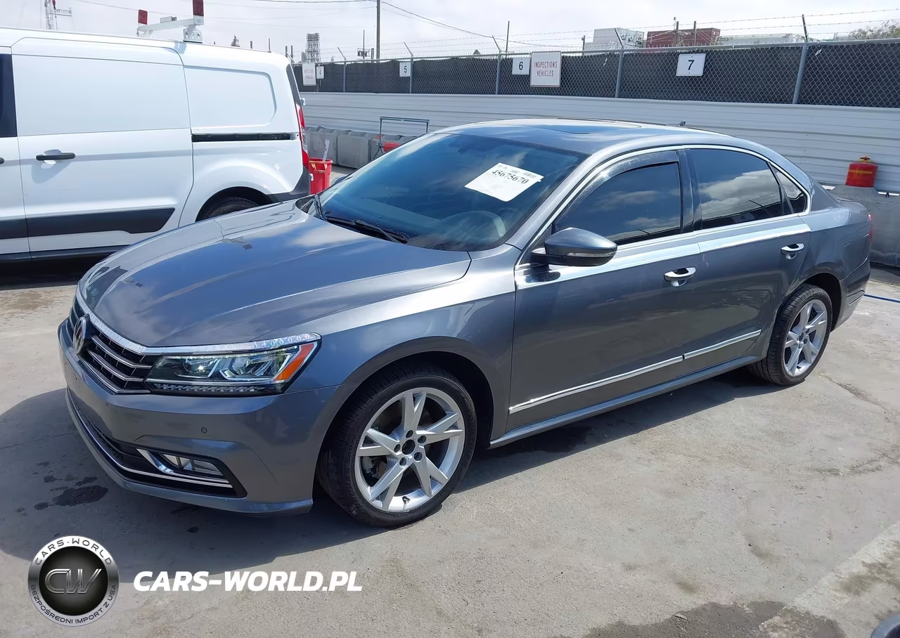 2018 Volkswagen Passat 2.0T Se VIN:1VWBA7A32JC033005 - 2