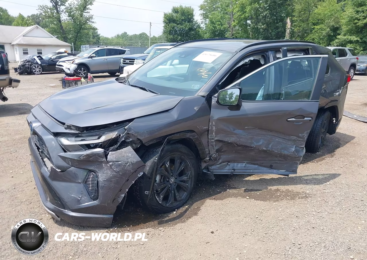 2022 Toyota Rav4 Hybrid Se VIN:2T3T6RFV5NW034490 - 2