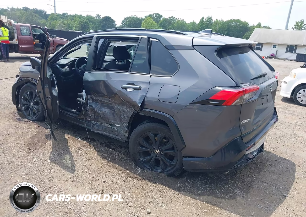 2022 Toyota Rav4 Hybrid Se VIN:2T3T6RFV5NW034490 - 3