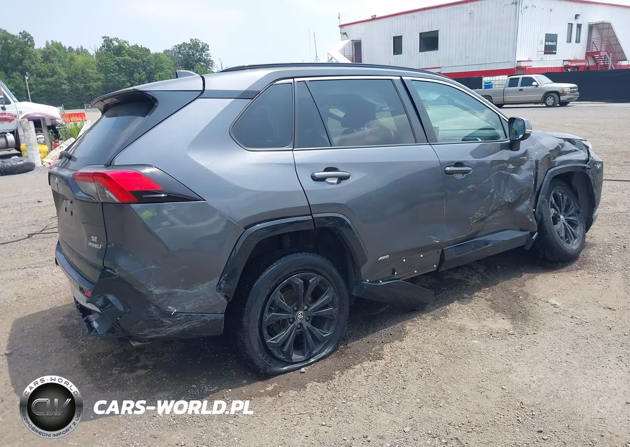2022 Toyota Rav4 Hybrid Se VIN:2T3T6RFV5NW034490 - 4