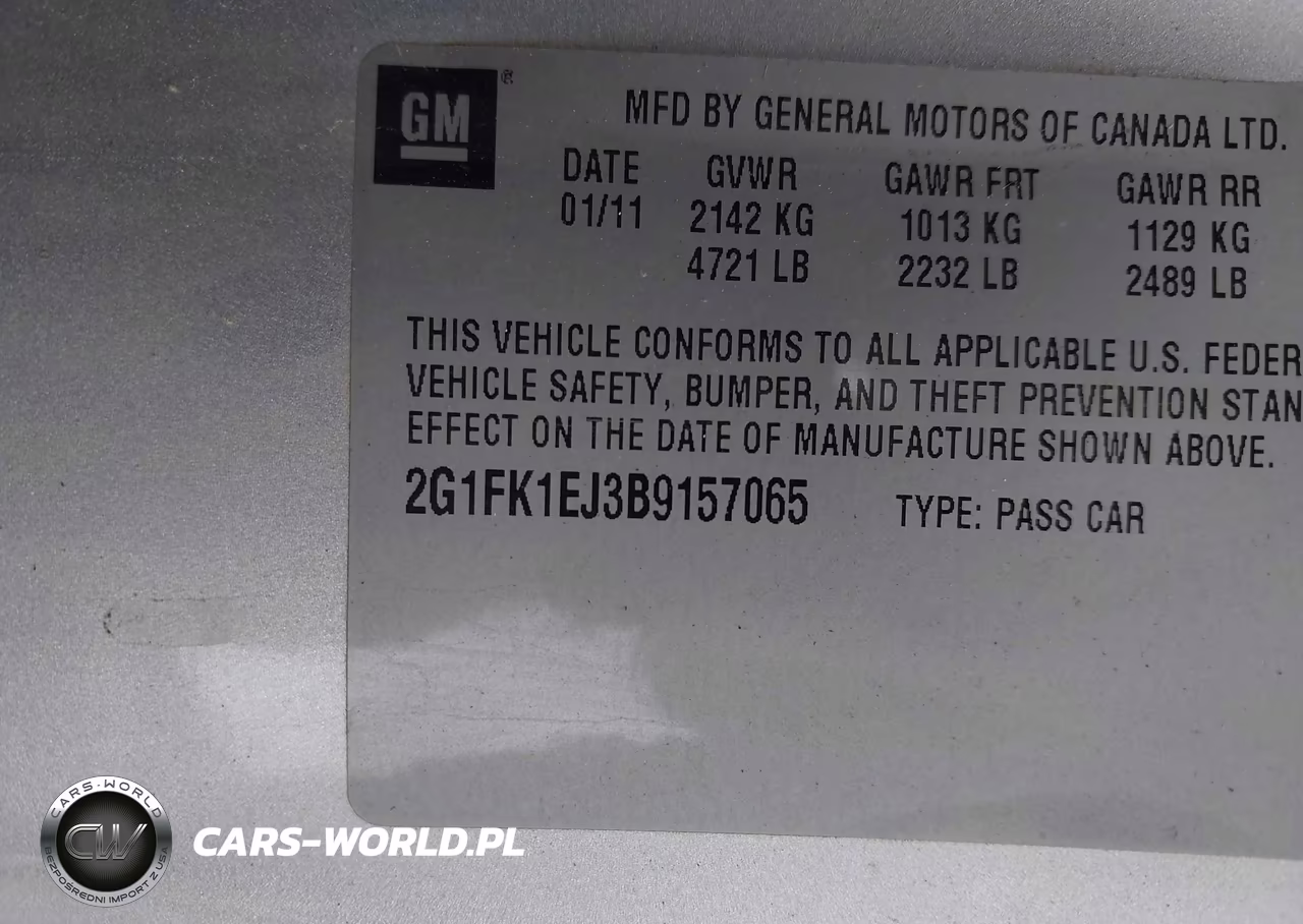 2011 Chevrolet Camaro 2Ss VIN:2G1FK1EJ3B9157065 - 9
