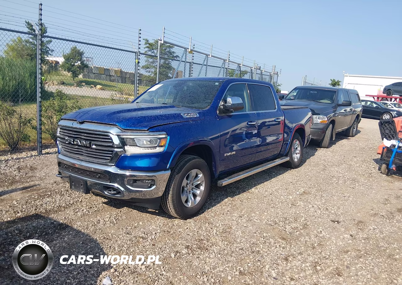 2019 Ram 1500 Laramie 4X4 5'7 Box VIN:1C6SRFJTXKN877537 - 2