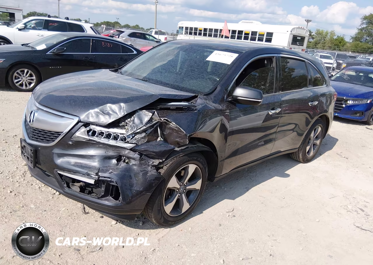 2016 Acura Mdx Acurawatch Plus Package VIN:5FRYD4H21GB049433 - 2