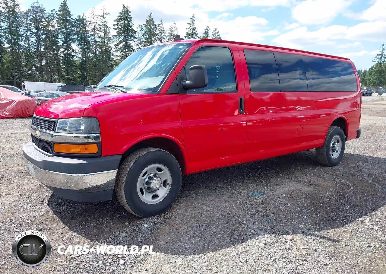 2017 Chevrolet Express 3500 Lt VIN:1GAZGPFG2H1109607 - 2