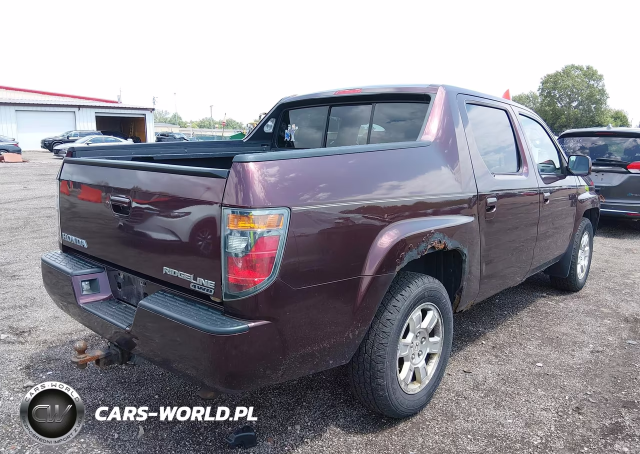 2008 Honda Ridgeline Rts VIN:2HJYK16448H514885 - 4
