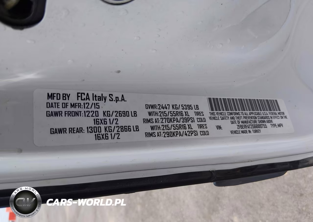 2016 Ram Promaster City Tradesman VIN:ZFBERFAT2G6B89755 - 9