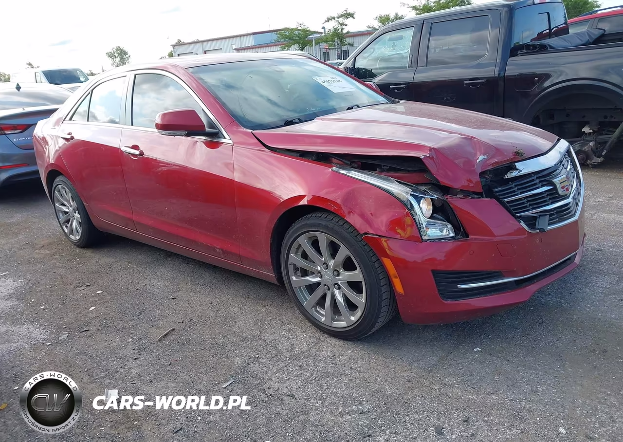 2017 Cadillac Ats Luxury VIN:1G6AH5RX5H0127643 - 1