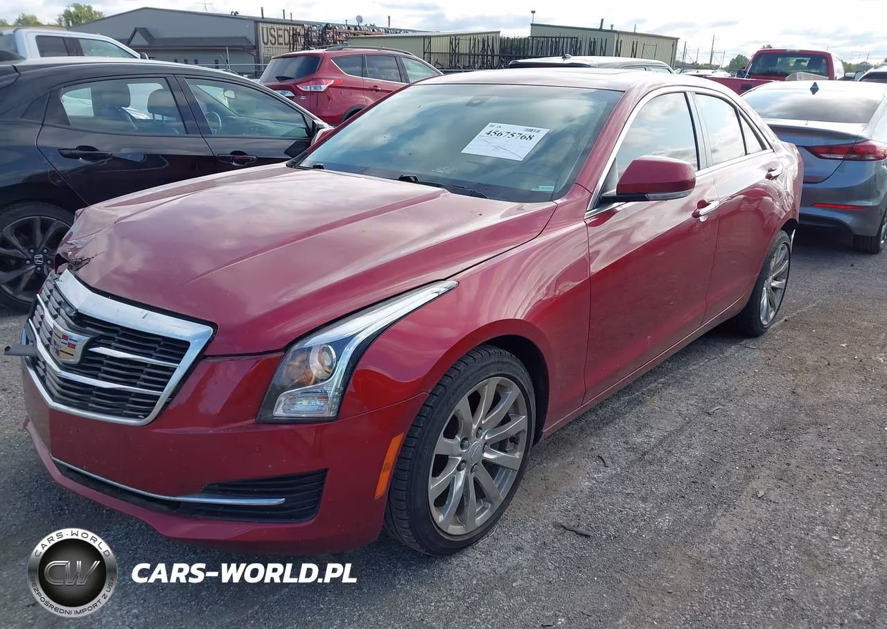 2017 Cadillac Ats Luxury VIN:1G6AH5RX5H0127643 - 2