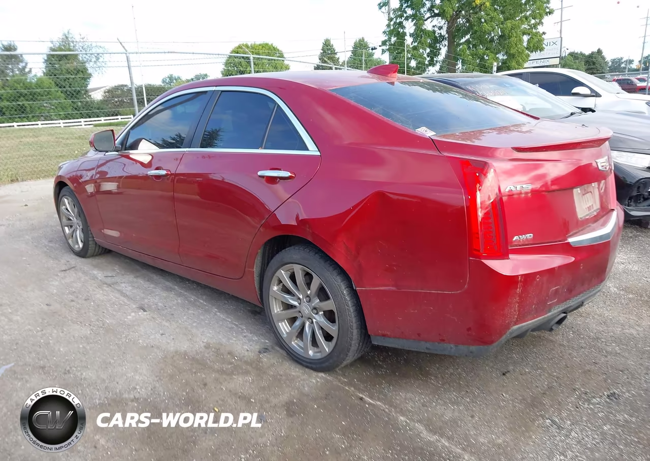 2017 Cadillac Ats Luxury VIN:1G6AH5RX5H0127643 - 3