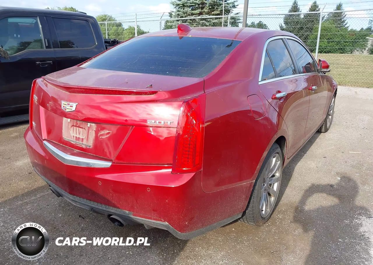 2017 Cadillac Ats Luxury VIN:1G6AH5RX5H0127643 - 4