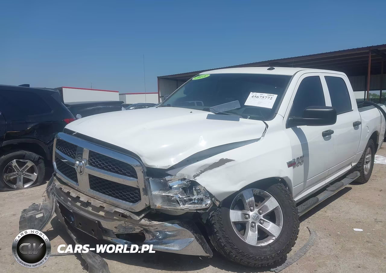 2018 Ram 1500 Tradesman 4X4 5'7 Box VIN:3C6RR7KT8JG167658 - 2