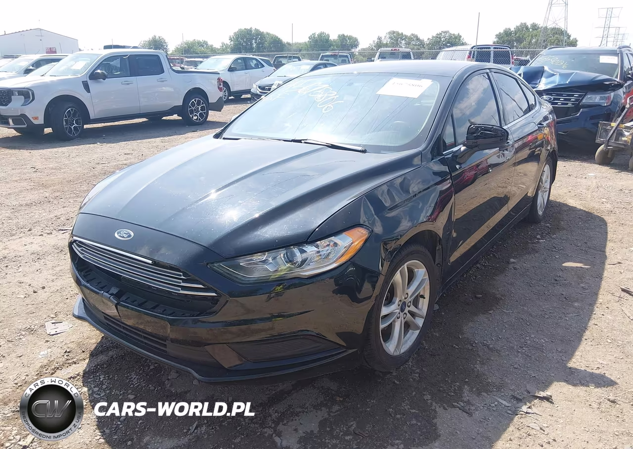 2018 Ford Fusion Se VIN:3FA6P0HD4JR239717 - 2