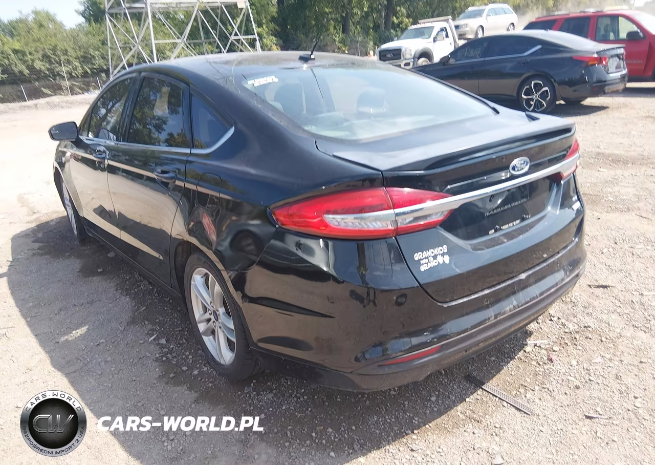 2018 Ford Fusion Se VIN:3FA6P0HD4JR239717 - 3