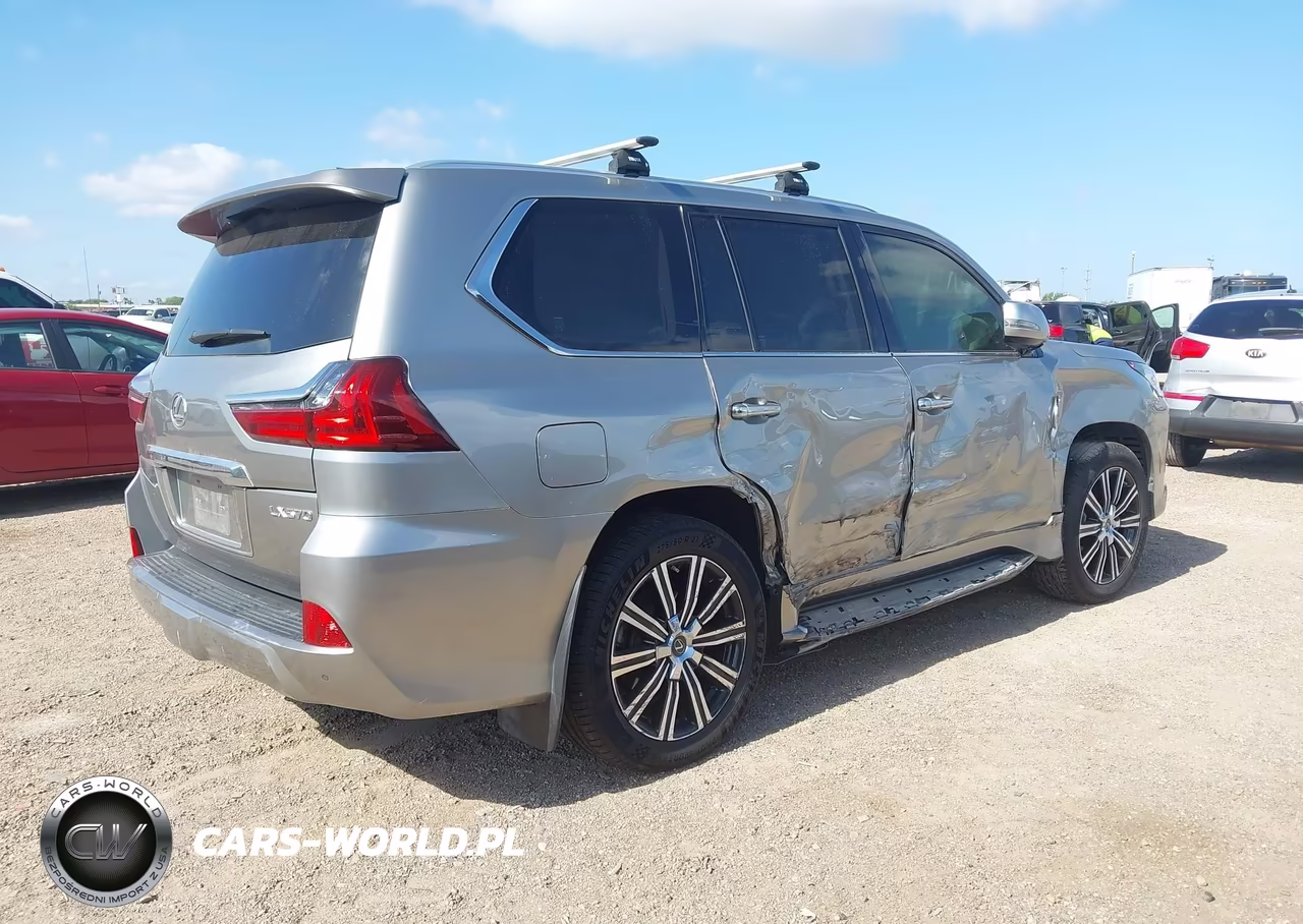 2020 Lexus Lx 570 Three-Row VIN:JTJDY7AX3L4317120 - 4
