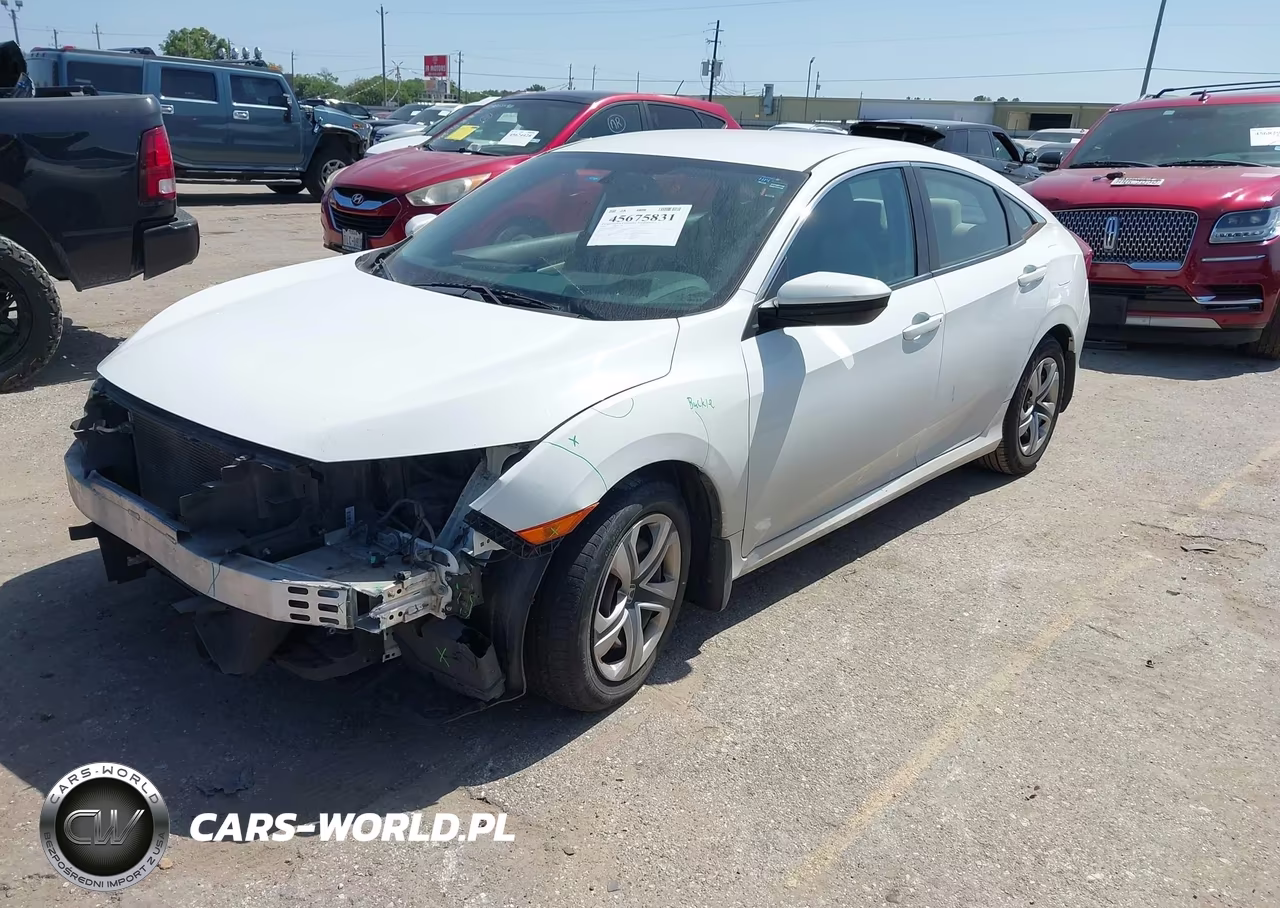 2017 Honda Civic Lx VIN:19XFC2F59HE041276 - 2
