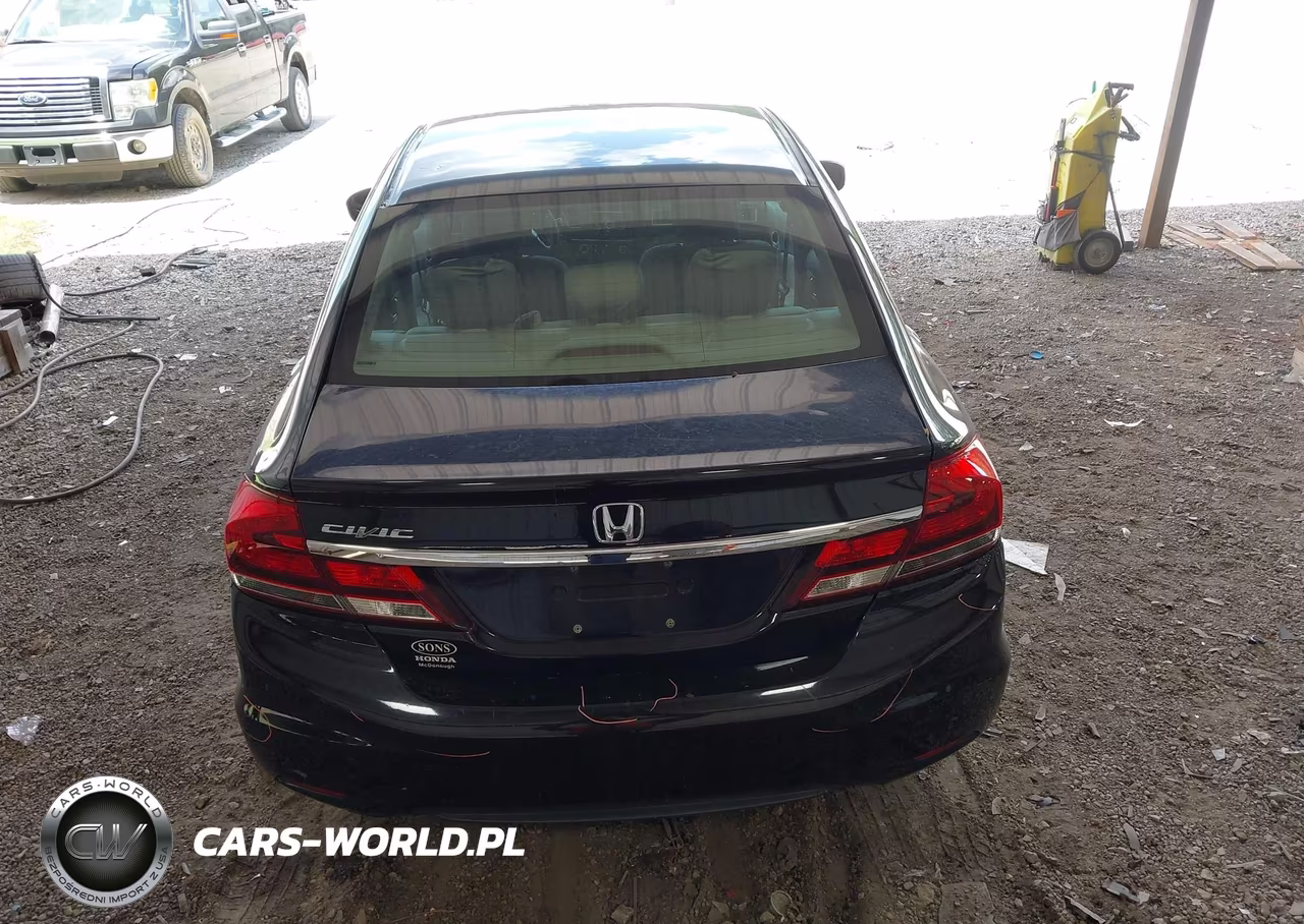 2014 Honda Civic Lx VIN:19XFB2F51EE011994 - 16