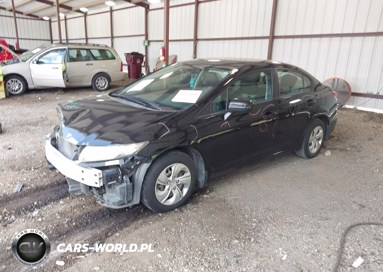 2014 Honda Civic Lx VIN:19XFB2F51EE011994 - 2