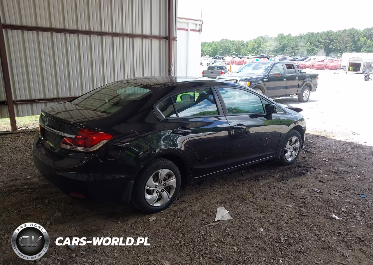 2014 Honda Civic Lx VIN:19XFB2F51EE011994 - 4